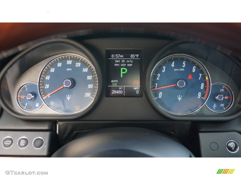 2010 Maserati Quattroporte Standard Quattroporte Model Gauges Photos