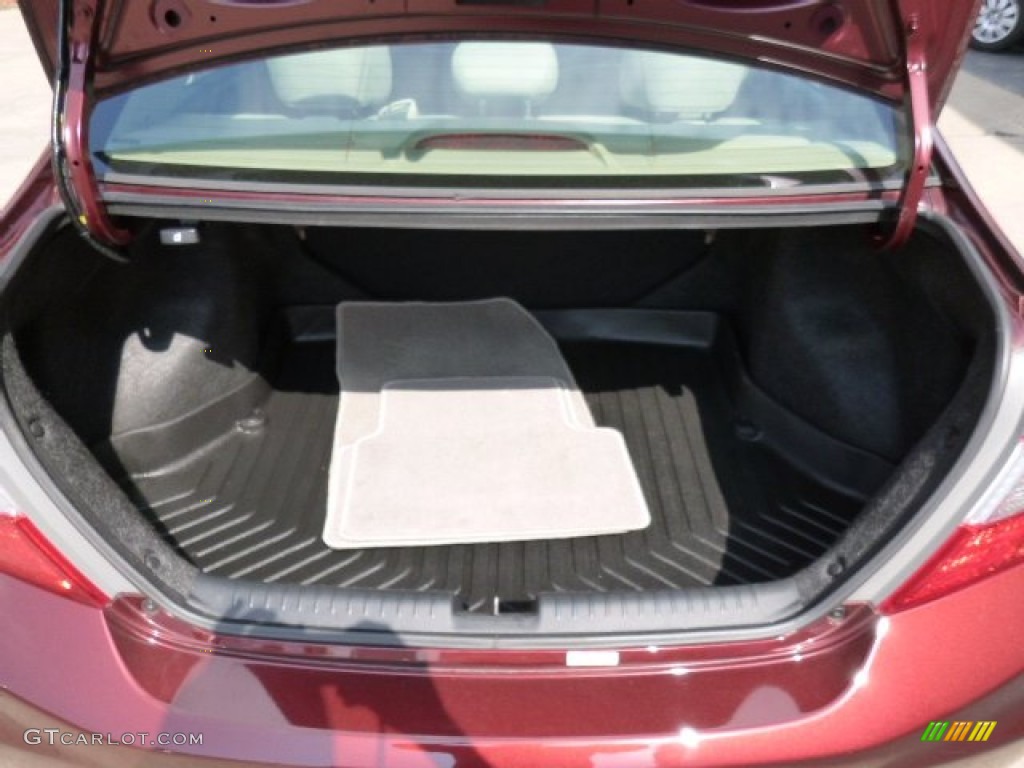 2012 Civic LX Sedan - Rallye Red / Beige photo #19