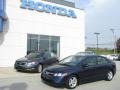 2007 Royal Blue Pearl Honda Civic EX Sedan  photo #1