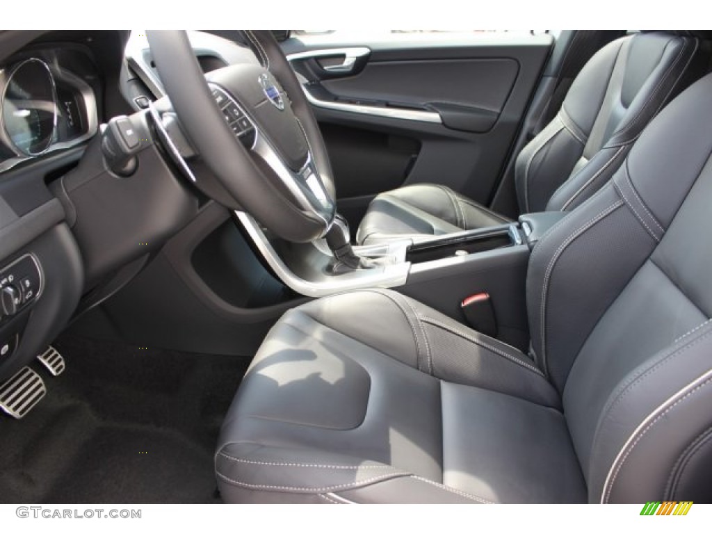 Off-Black Interior 2016 Volvo XC60 T6 AWD R-Design Photo #105864209