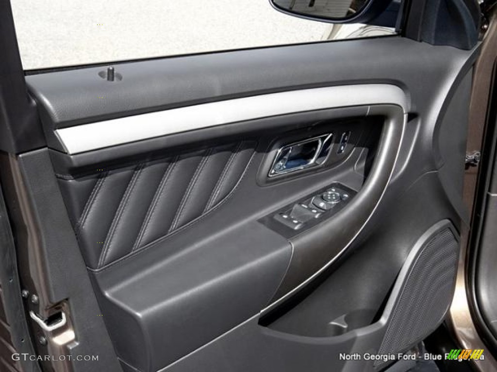 2015 Taurus SEL - Caribou Metallic / Charcoal Black photo #9