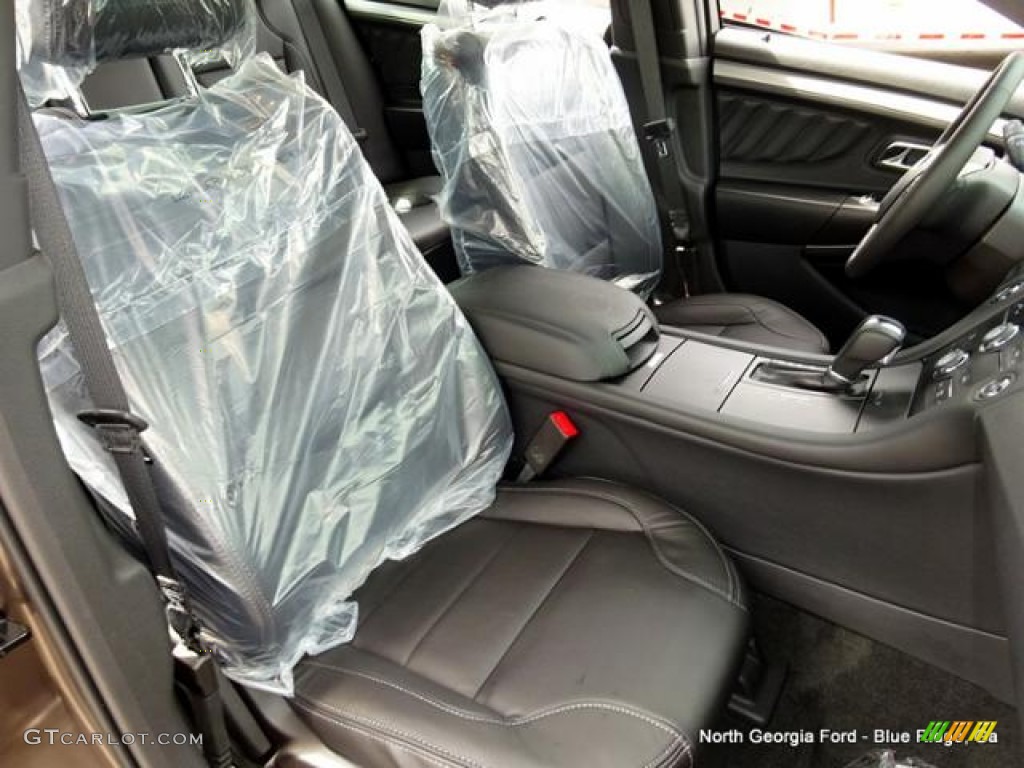 2015 Taurus SEL - Caribou Metallic / Charcoal Black photo #11