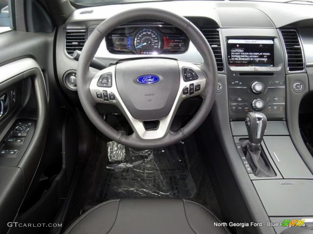 2015 Taurus SEL - Caribou Metallic / Charcoal Black photo #17