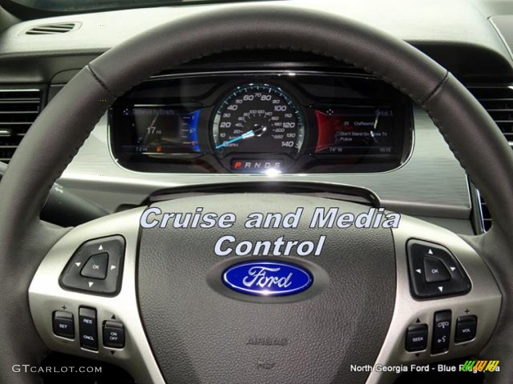2015 Taurus SEL - Caribou Metallic / Charcoal Black photo #20