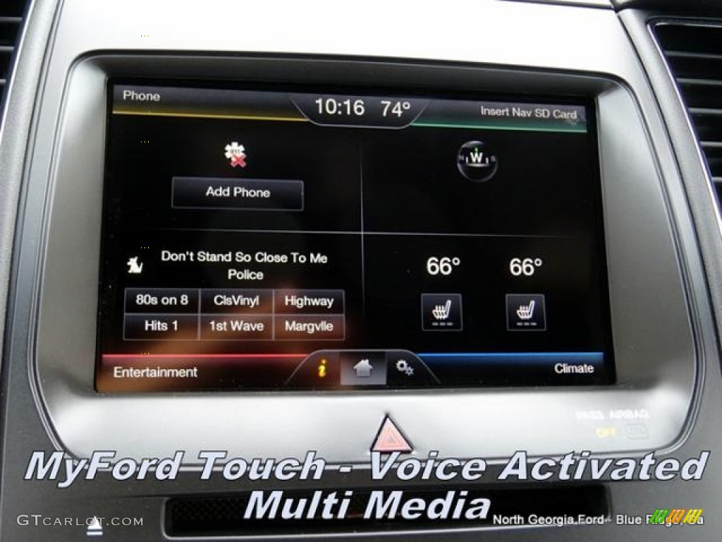 2015 Taurus SEL - Caribou Metallic / Charcoal Black photo #22