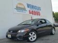 Nighthawk Black Pearl 2008 Honda Civic EX Coupe