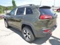 2015 ECO Green Pearl Jeep Cherokee Trailhawk 4x4  photo #4