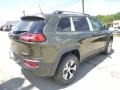 2015 ECO Green Pearl Jeep Cherokee Trailhawk 4x4  photo #6