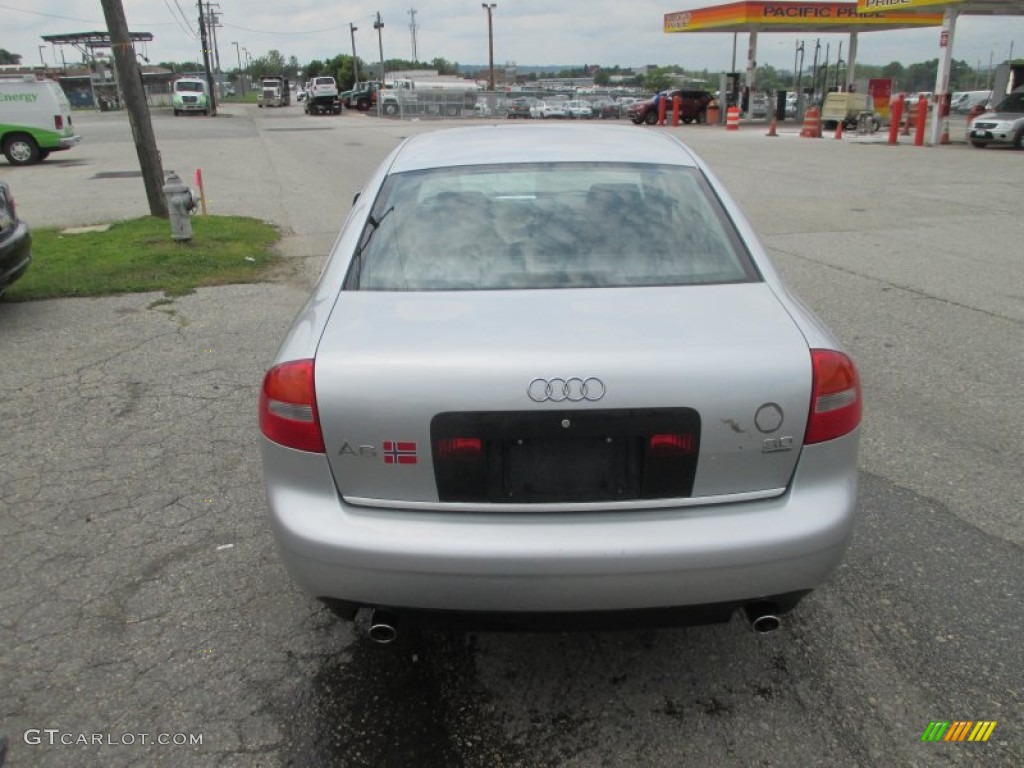 2003 A6 3.0 quattro Sedan - Light Silver Metallic / Ebony photo #9