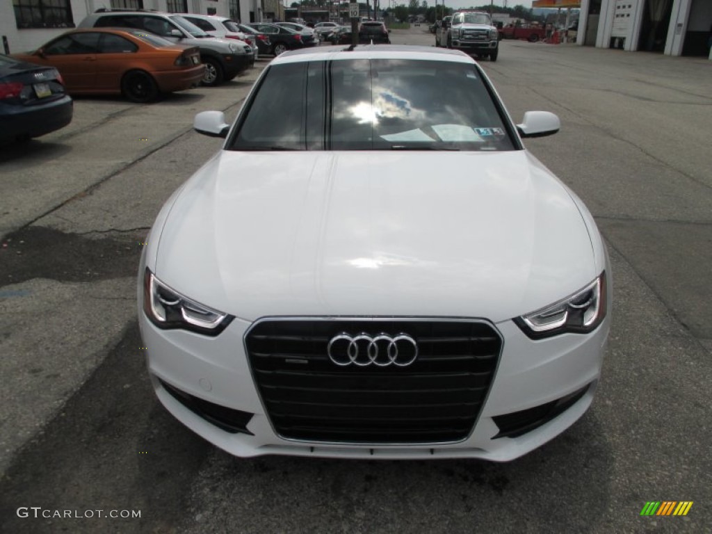 Ibis White 2014 Audi A5 2.0T quattro Coupe Exterior Photo #105871334