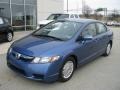 Atomic Blue Metallic - Civic Hybrid Sedan Photo No. 2