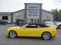 Rally Yellow 2013 Chevrolet Camaro ZL1 Convertible