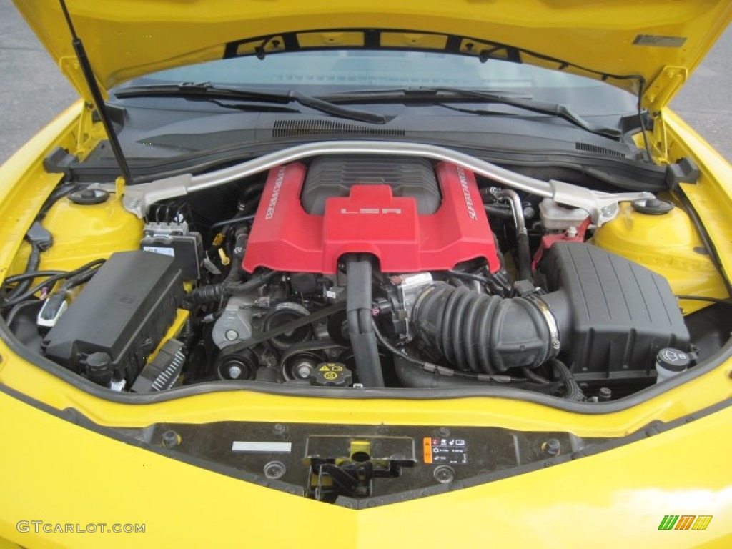 2013 Chevrolet Camaro ZL1 Convertible 6.2 Liter Eaton Supercharged OHV 16-Valve LSA V8 Engine Photo #105874305