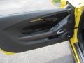 Black 2013 Chevrolet Camaro ZL1 Convertible Door Panel