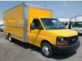 2007 Yellow GMC Savana Cutaway 3500 Commercial Cargo Van #105870502