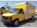 Yellow - Savana Cutaway 3500 Commercial Cargo Van Photo No. 11
