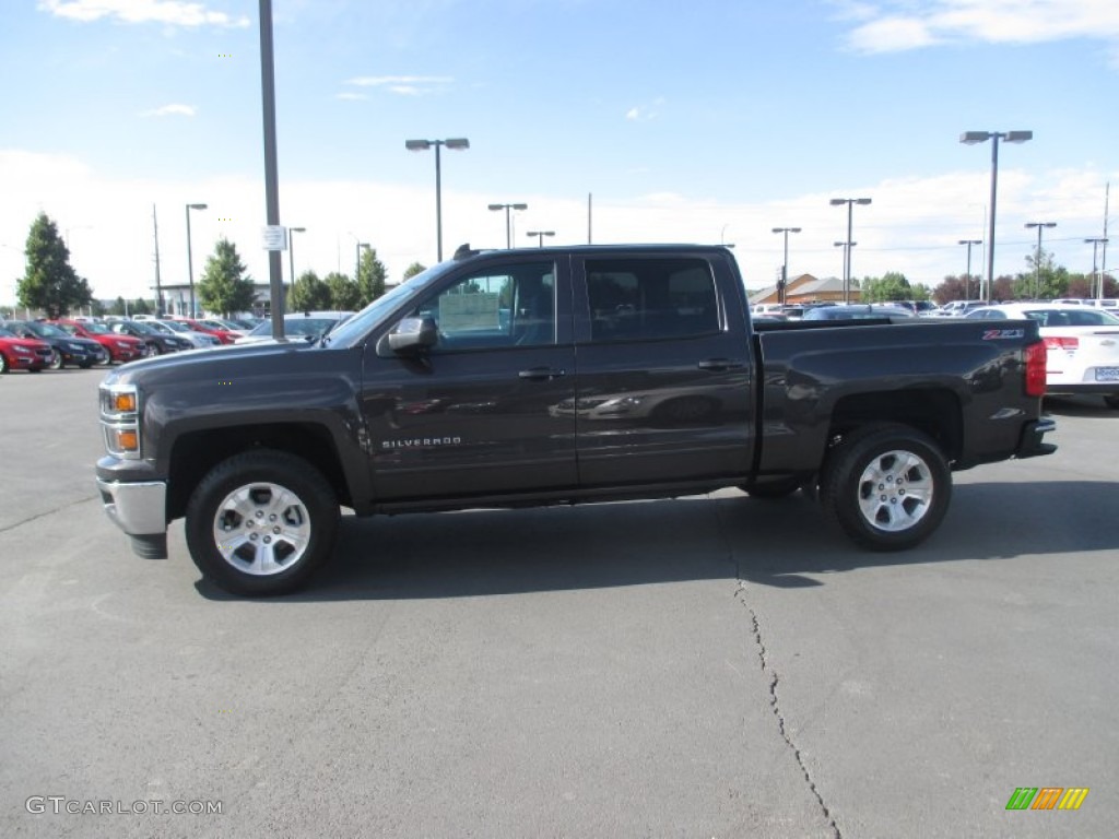 2015 Tungsten Metallic Chevrolet Silverado 1500 LT Z71 Crew Cab 4x4