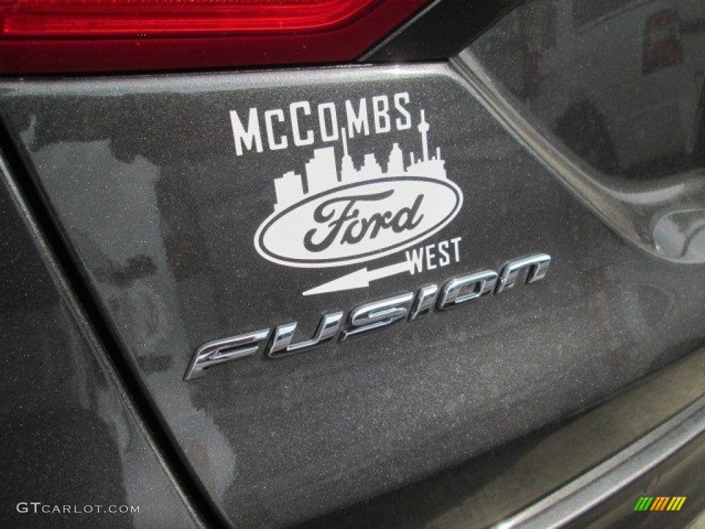 2016 Fusion SE - Magnetic Metallic / Charcoal Black photo #9