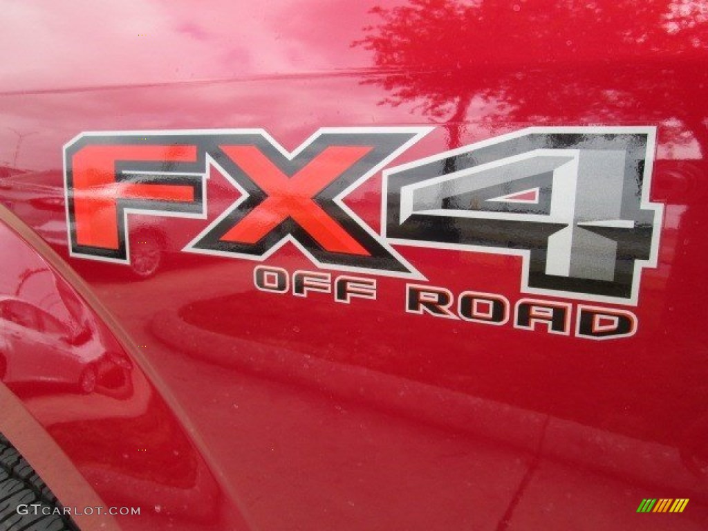 2015 F150 XLT SuperCrew 4x4 - Ruby Red Metallic / Medium Earth Gray photo #14