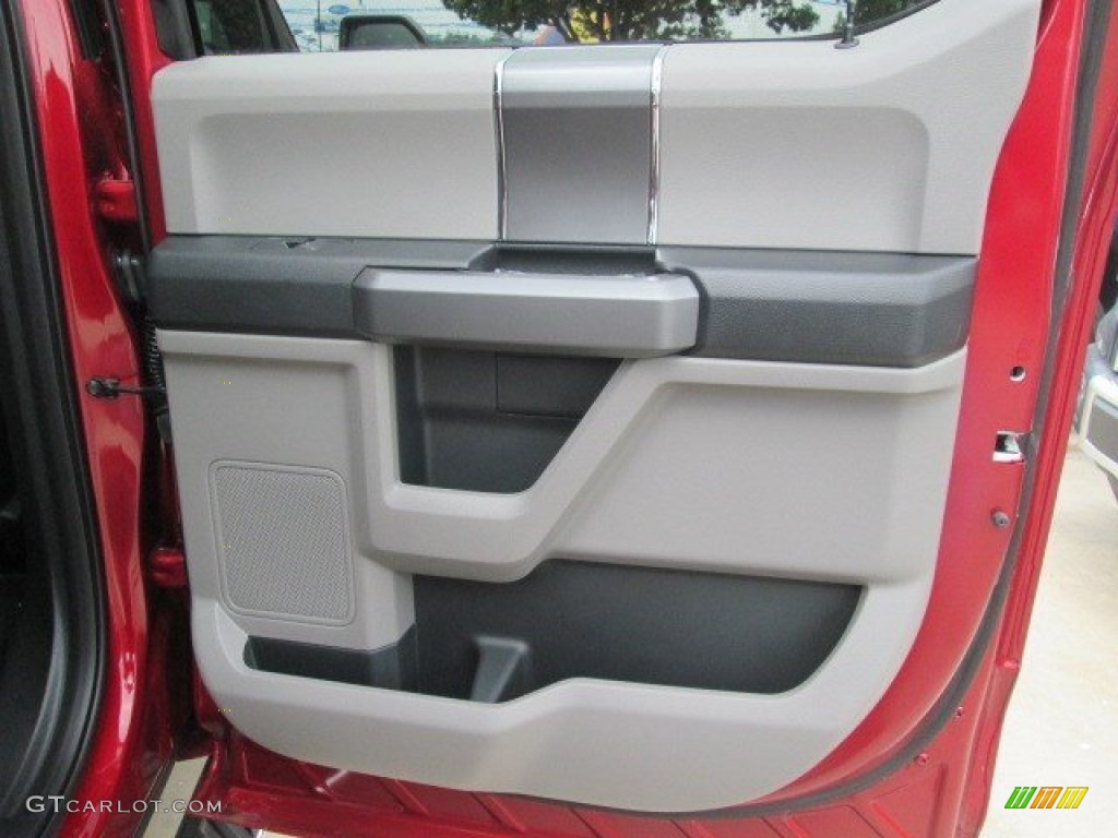 2015 F150 XLT SuperCrew 4x4 - Ruby Red Metallic / Medium Earth Gray photo #25
