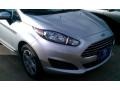 2015 Ingot Silver Metallic Ford Fiesta SE Sedan  photo #2