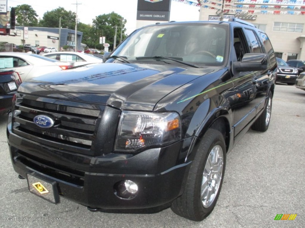 2010 Expedition Limited 4x4 - Tuxedo Black / Charcoal Black photo #2