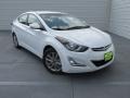 2016 White Hyundai Elantra SE  photo #1