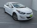 2016 White Hyundai Elantra SE  photo #2