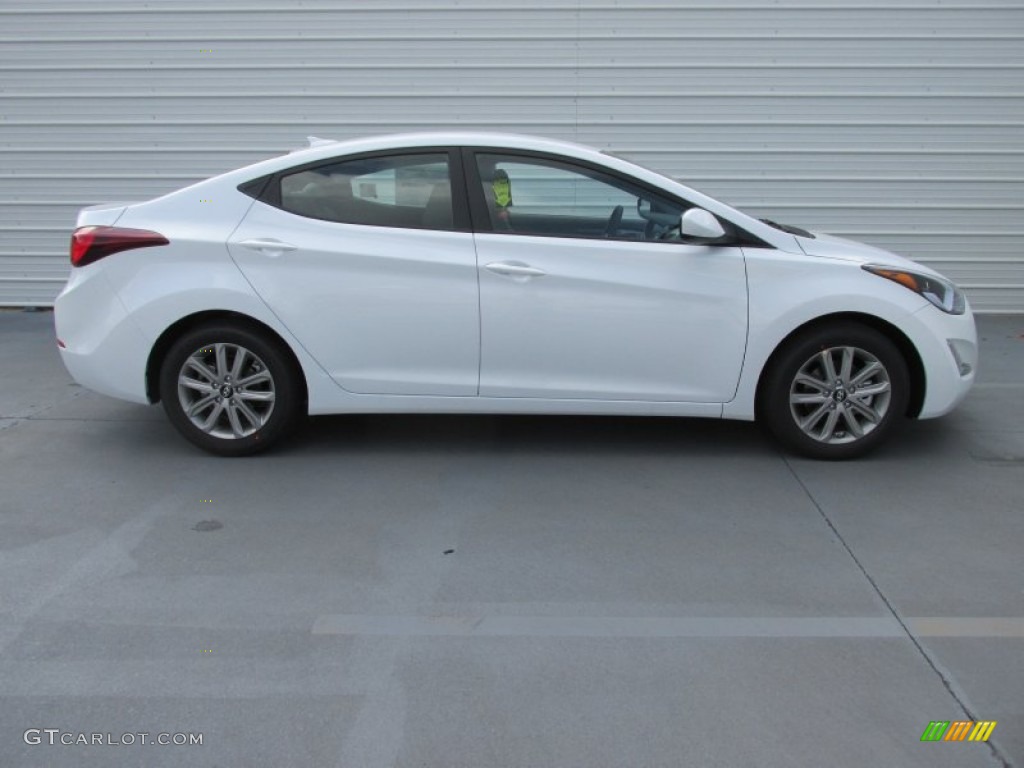 2016 Elantra SE - White / Gray photo #3