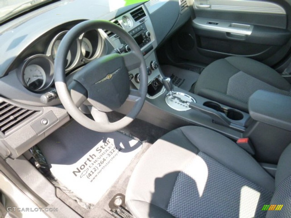 2009 Sebring LX Sedan - Light Sandstone Metallic / Dark Slate Gray photo #17