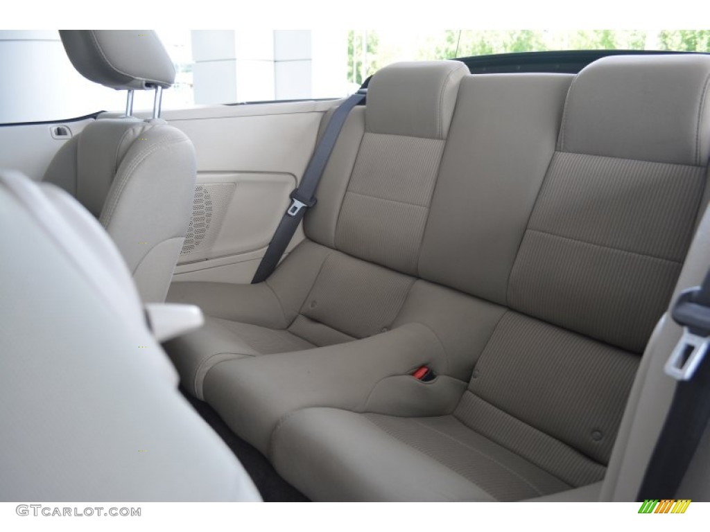 2010 Mustang V6 Convertible - Brilliant Silver Metallic / Stone photo #15