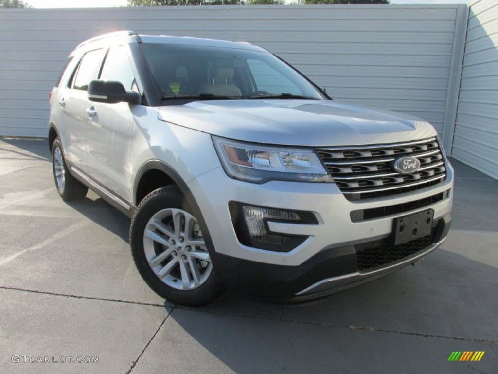 Ingot Silver Metallic Ford Explorer