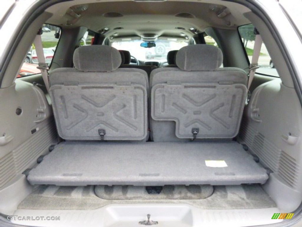 2002 TrailBlazer EXT LT 4x4 - Light Pewter Metallic / Dark Pewter photo #5