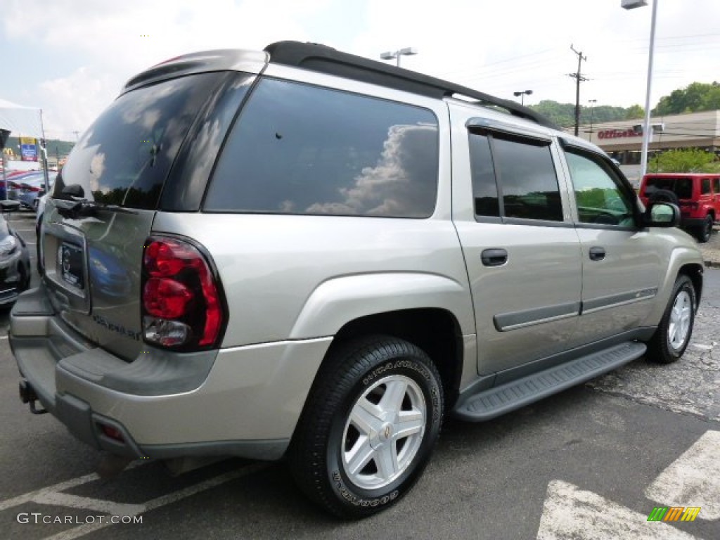 2002 TrailBlazer EXT LT 4x4 - Light Pewter Metallic / Dark Pewter photo #6