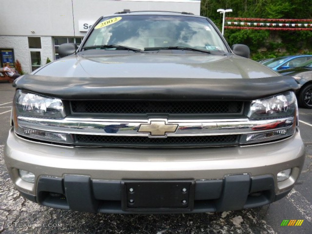 2002 TrailBlazer EXT LT 4x4 - Light Pewter Metallic / Dark Pewter photo #8