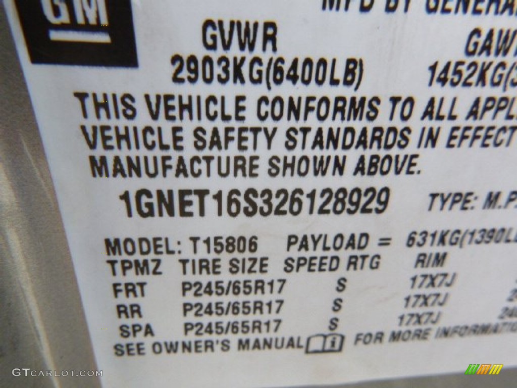 2002 TrailBlazer EXT LT 4x4 - Light Pewter Metallic / Dark Pewter photo #15