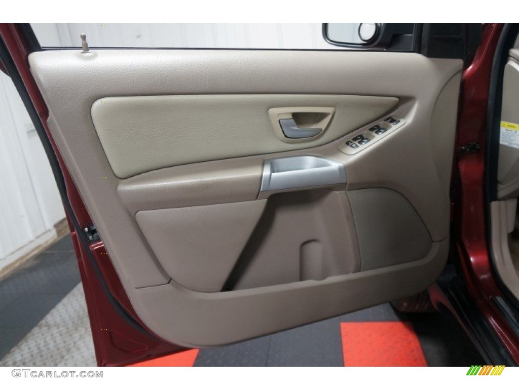 2005 XC90 2.5T AWD - Ruby Red Metallic / Taupe/Light Taupe photo #12