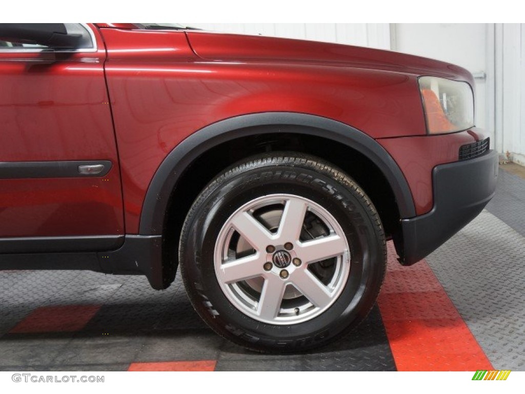 2005 XC90 2.5T AWD - Ruby Red Metallic / Taupe/Light Taupe photo #39