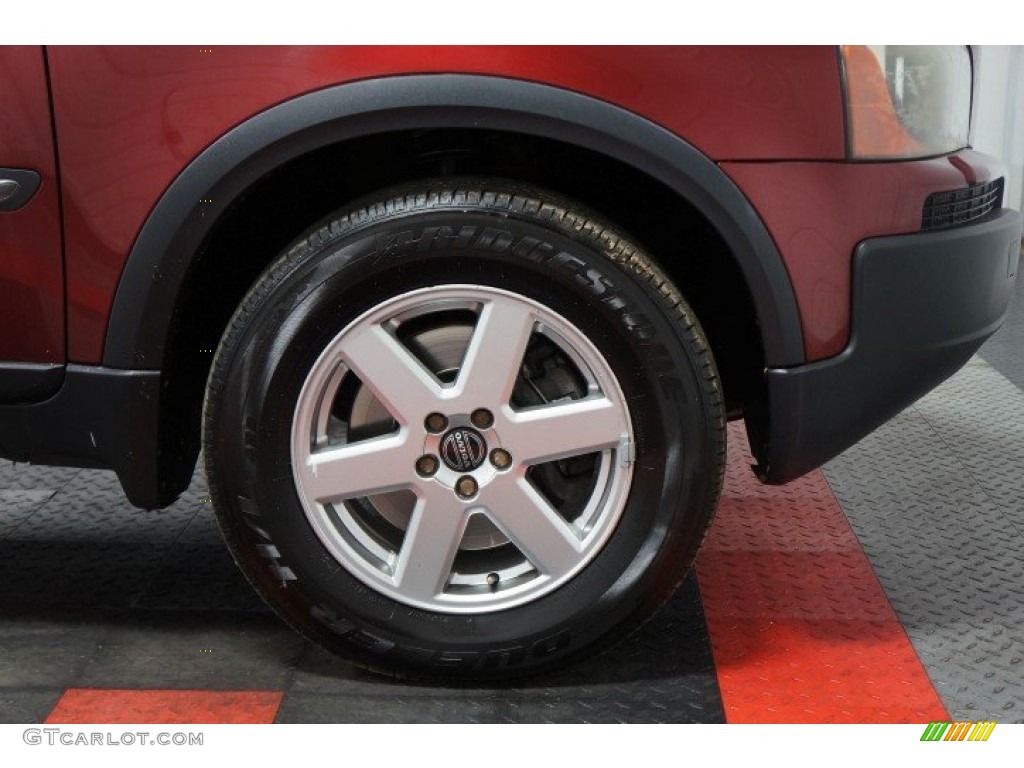 2005 XC90 2.5T AWD - Ruby Red Metallic / Taupe/Light Taupe photo #40