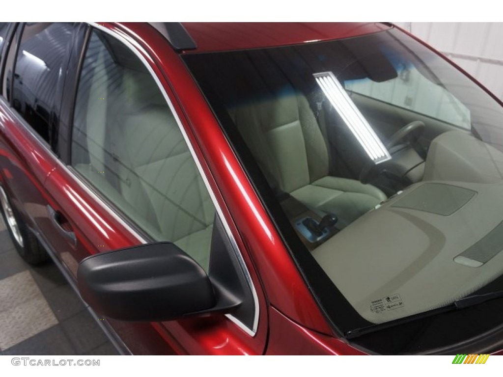 2005 XC90 2.5T AWD - Ruby Red Metallic / Taupe/Light Taupe photo #70