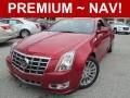 Crystal Red Tintcoat 2012 Cadillac CTS Coupe