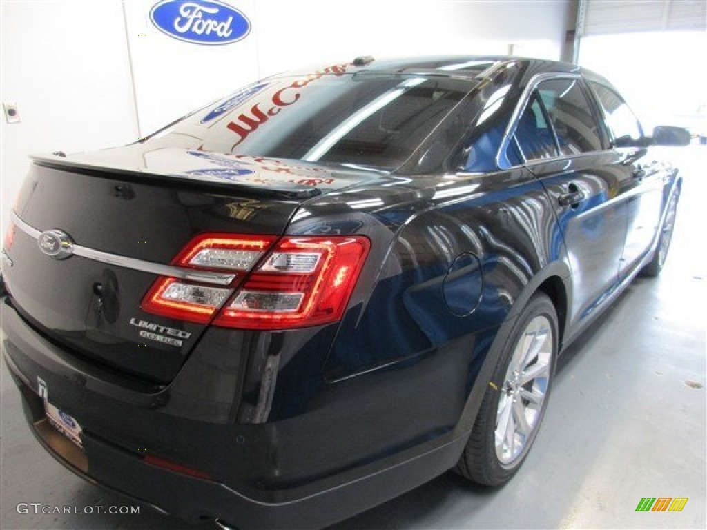 2015 Taurus Limited - Tuxedo Black Metallic / Charcoal Black photo #7