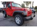 Firecracker Red - Wrangler Sport 4x4 Photo No. 4