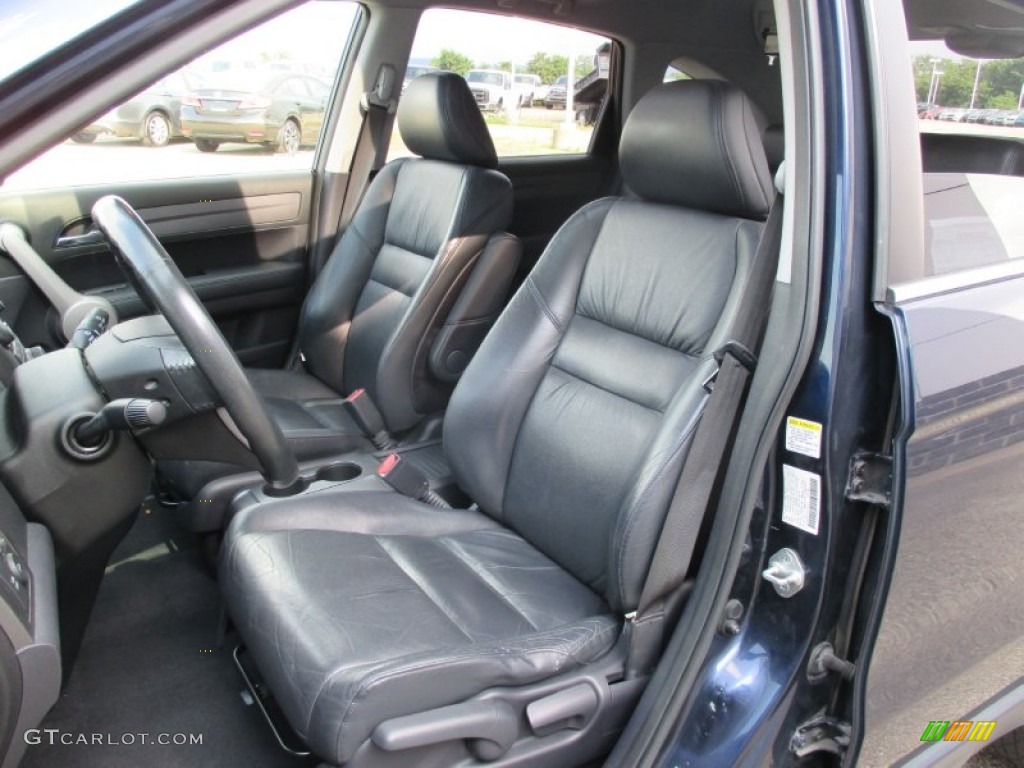 2007 CR-V EX-L 4WD - Royal Blue Pearl / Black photo #7