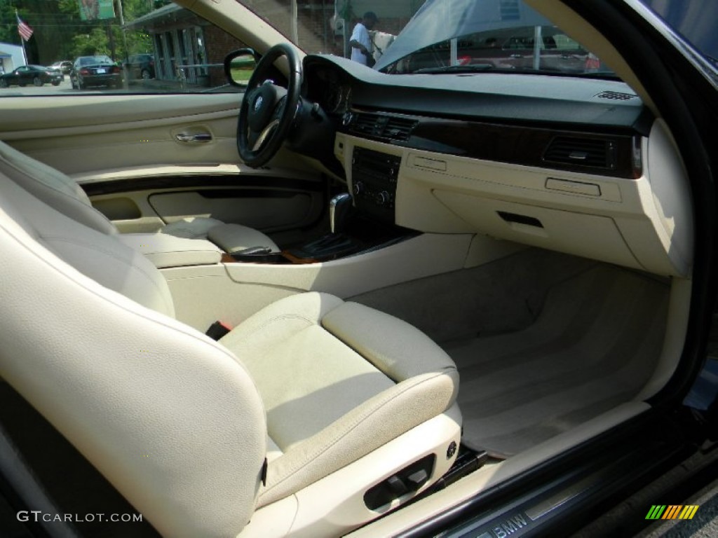 2010 3 Series 328i Coupe - Jet Black / Beige photo #21