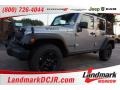 Billet Silver Metallic - Wrangler Unlimited Willys Wheeler 4x4 Photo No. 1