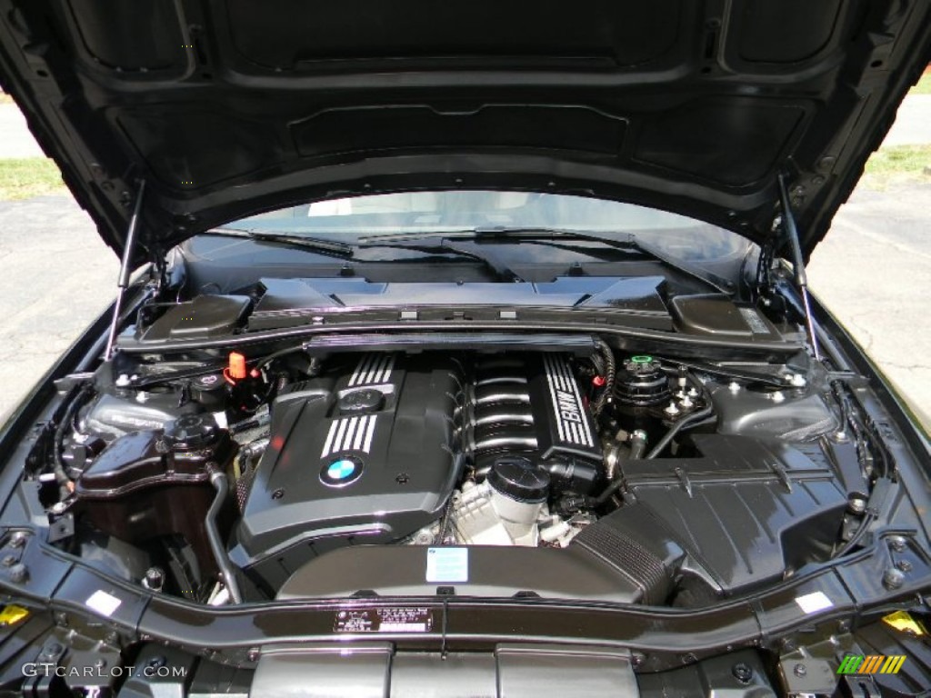 2010 3 Series 328i Coupe - Jet Black / Beige photo #24