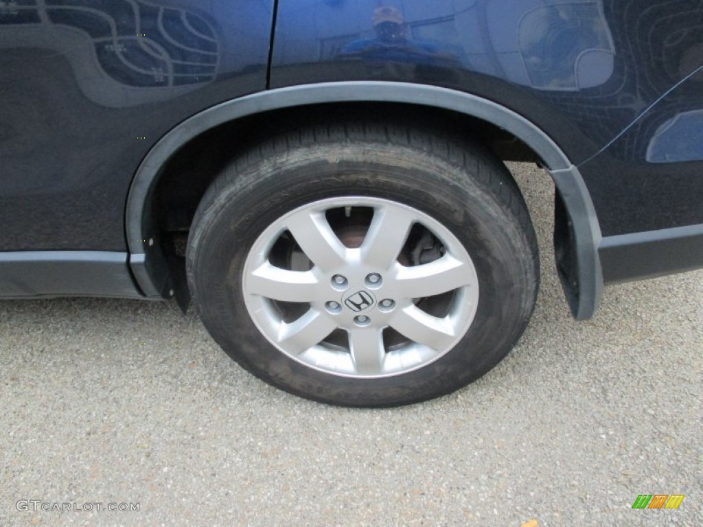 2007 CR-V EX-L 4WD - Royal Blue Pearl / Black photo #17