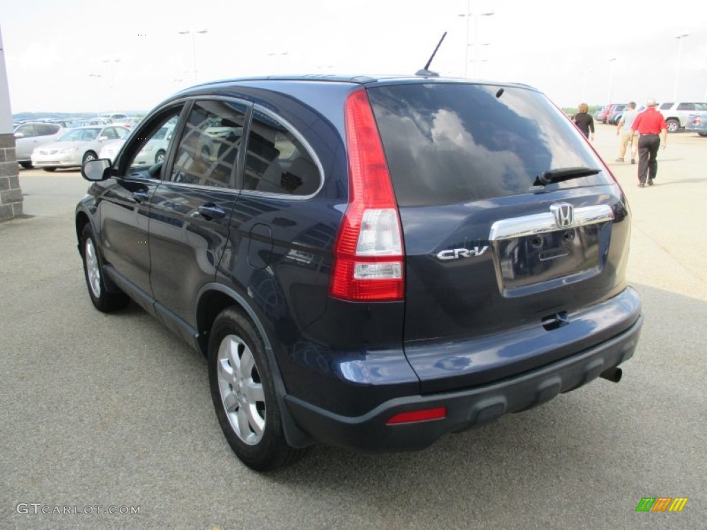 2007 CR-V EX-L 4WD - Royal Blue Pearl / Black photo #18