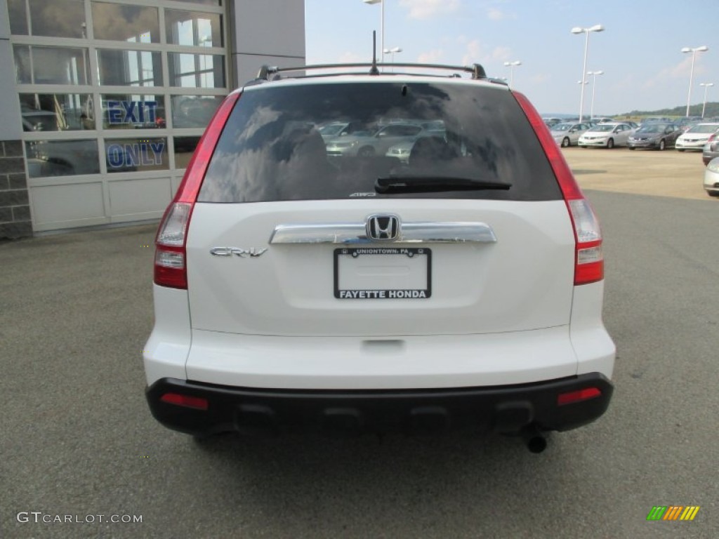 2007 CR-V EX 4WD - Taffeta White / Black photo #3